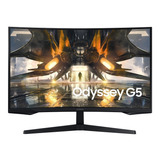 Monitor Gamer Curvo Samsung Odyssey G5 S32ag55 Lcd 32  Negro 100v/240v