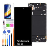 Pantalla Lcd Para Samsung A71 4g A715 Con Marco Incell