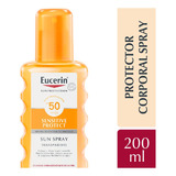 Eucerin Sun Body Spray Transparente Fps 50 200 Ml