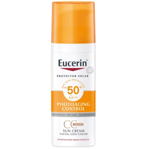 Eucerin Sun Cc Tono Medio Protector So - mL a $2626