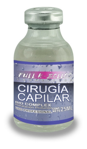 Ampolla Capilar Cirugia Capilar 25ml Fu - mL a $400