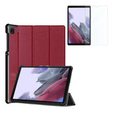 Case Protetora Autosleep Para Galaxy Tab A7 Lite + Vidro 9h