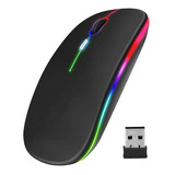 Mouse Sem Fio Recarregável Ergonômico Wireless Sem Barulho