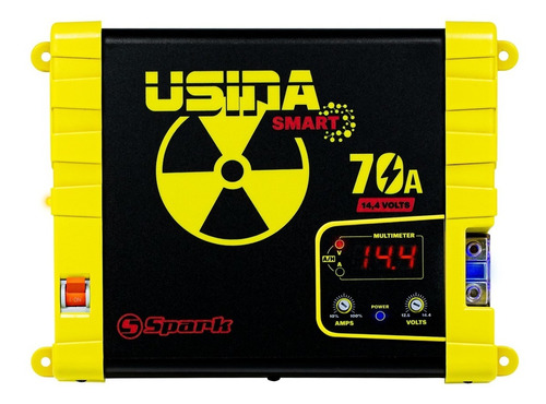 Fonte Usina Carregador 12v 70a Volt/amp Bivolt