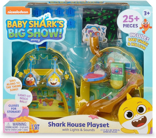 Baby Shark Set Casa Luces Y Sonidos 25 Piezas 2021