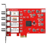 Tarjeta Pcie Tbs 6904se Dvb-s2/s/s2x Quad Tuner Para Satelli