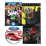 4 Videojuegos Sims2, Cs Halflife, Thod3, Fr3 - Pc - Digital