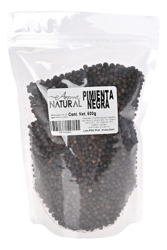 Pimienta Negra 500g Pimienta Negra Entera Premium