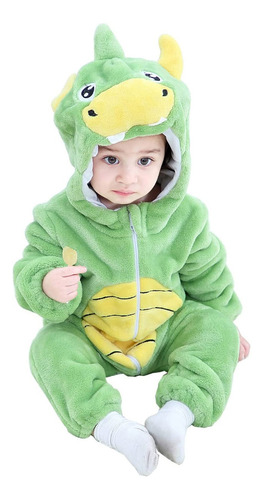 Kigurumi Niños Bebé Pijama Animados Disfraz Dinosaurio