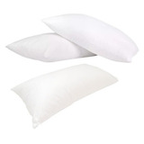 Almohadas Siliconadas Antialérgicas Fina Grande Comoda X 3 U