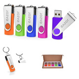 Pendrive Usb 2.0 De 32 Gb Eazor Unidad Flash Usb Giratorio