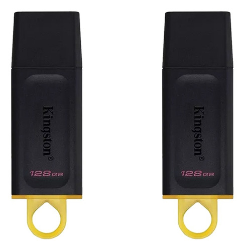 Combo 2 Pendrives Kingston Datatraveler Exodia 128 Gb