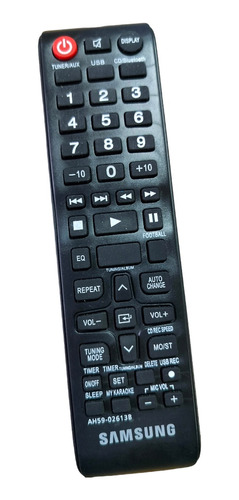 Control Para Minicomponentes Samsung Mx-h630/mx-h730/mx-h835