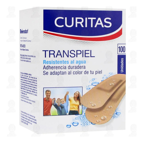 Curitas Transpiel 100 Pz