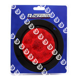 Plafón Redondo 4 Pulgadas 13 Leds Rojo Baja/estrobo Ds