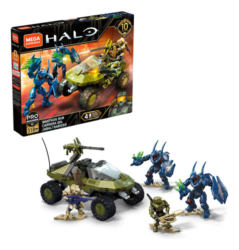 Mega Construx Halo Warthog Run