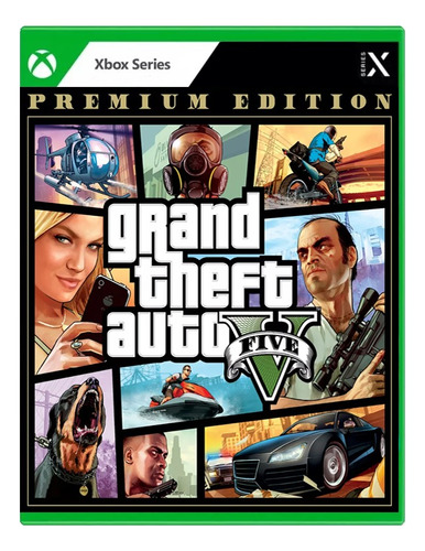 Grand Theft Auto V Premium Edition (xbox X|s) Key 25 Dígitos