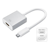 Cabo Adaptador Conversor Usb Tipo C Para Hdmi Macbook Mac 