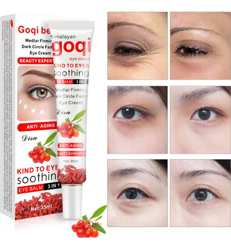 Crema De Ojos Multiefecto Con Bayas De Goji, 2 Unidades, Que