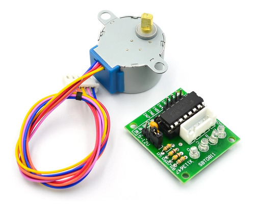 Driver Uln2003 + Motor Paso A Paso Para Arduino Emakers