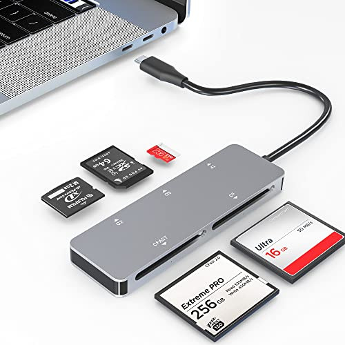 Lector De Memorias Cfast Usb C 5gbs Sandisk Lexar Sony 