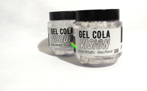 Kit 2 Gel Incolor 240g Pentear E Consistente Cheiroso Bom