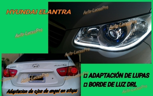 Fondo Negro Titanio,reparaciones Faros Foco Hyundai Elantra  Foto 7