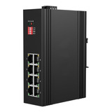 Switch Ethernet Industria Poe 8p 10/100/1000 Base-t Ip40 Din