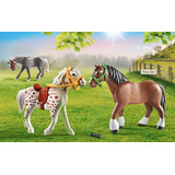 Playmobil Set De Ponis (caballos)