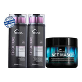 Truss Structure - Kit Shampoo + Condicionador + Net Mask 