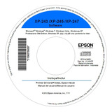 Cd Instalaçao Impressora Epson Xp-243/245/247