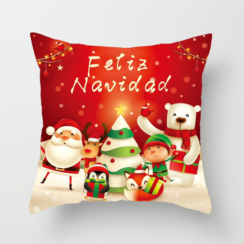 Fundas De Cojín Navideñas