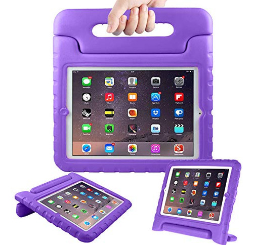 Funda Para Niños Avawo Para iPad 2 3 4 De 9,7 Violeta