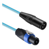 Cable Gotor Speakon A Xlr Adaptador Speakon A Xlr Macho Sp A