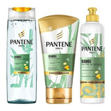 Sh + Cond + Creme Para Pentear Bambu Nutre & Cresce Pantene