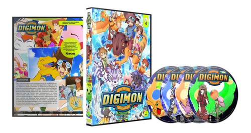 Dvd Digimon Adventure Completo Dublado Ed. De Colecionador