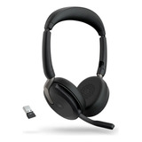 Jabra Evolve2 65 Flex Link380a Uc Stereo Black