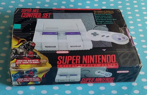 Super Nintendo Na Caixa