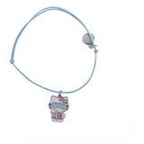 Pulsera Elástica Hello Kitty Cientifica Niquelada