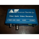 American Fibertek Afi Mr-10m Fiber Optic Video Receiver  Ddc
