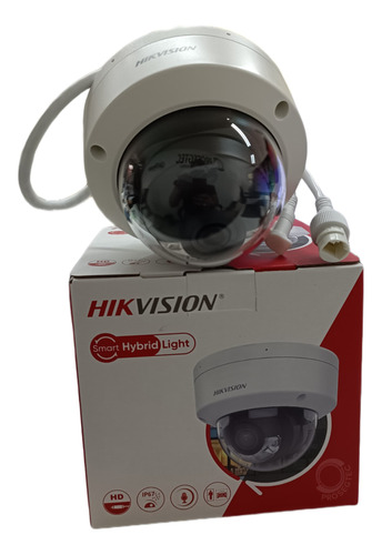 Camara Domo Ip Hikvision 4mpx Con Microfono Smart Light 