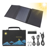 Panel Solar Plegable.pliegues 40w Cargador Solar Portátil