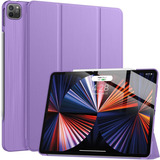  Funda Lila Para iPad Pro 12.9 2021 5ª Gen Soke 