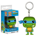 Llavero Funko Pop Tortugas Ninja Leonardo Michelangello 1pza