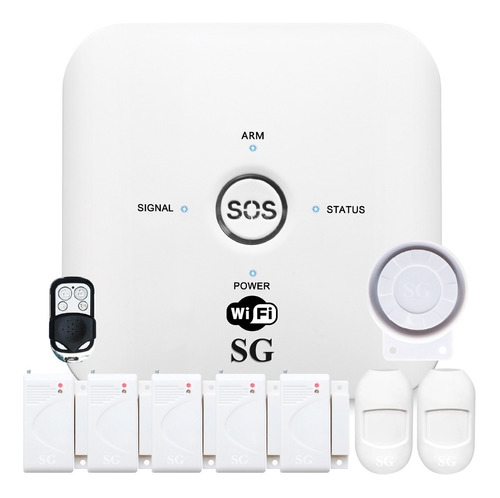 Alarma Wifi Gsm Seguridad Internet Tuya Smart Celular Casa