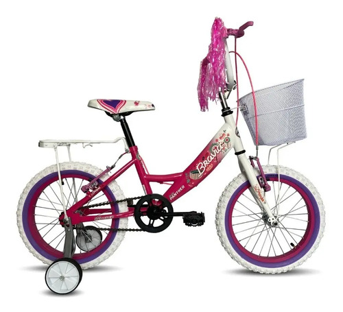 Bicicleta Bravia Niña Infantil Ruedas Entrenadoras Rodada 16