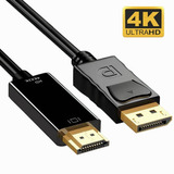 Displayport A Cable Convertidor Hdmi-ultra Hd-4k