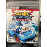 Sonic All Star Racing Playstation 3