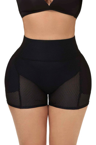 Panty Licra Relleno Faja Aumento Caderas Pompas Push Up