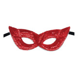 Masquerade Mask Half Face Disfraces Accesorio Para Rojo